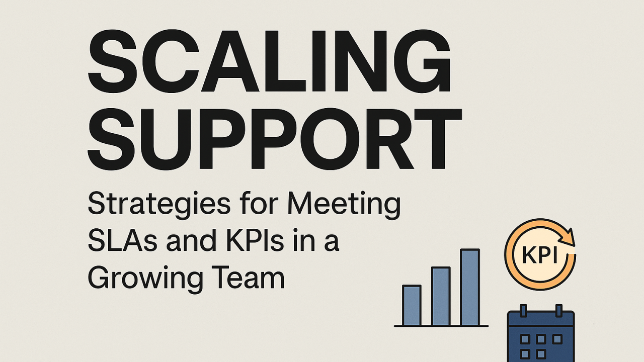 Meeting SLAs and KPIs in a Growing Team