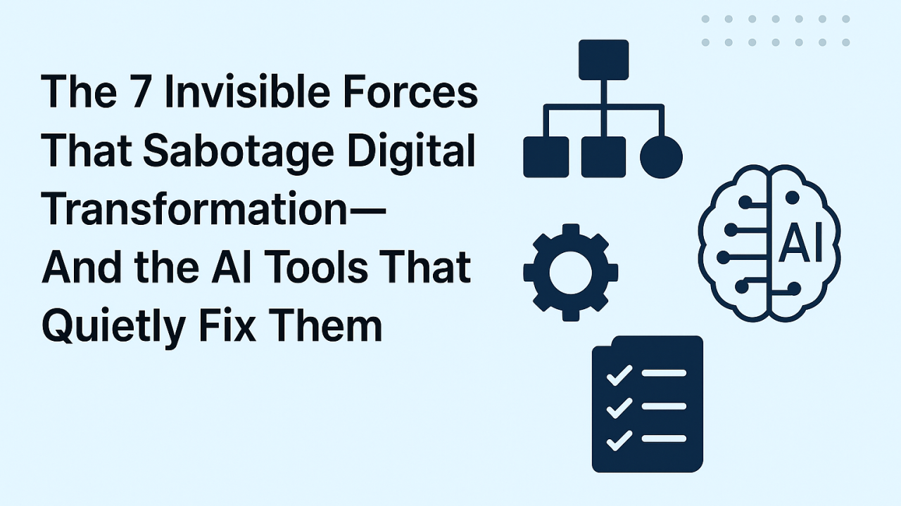 The 7 Invisible Forces That Sabotage Digital Transformation