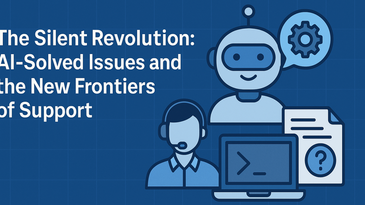 AI-Solved Issues and the New Frontiers of Support