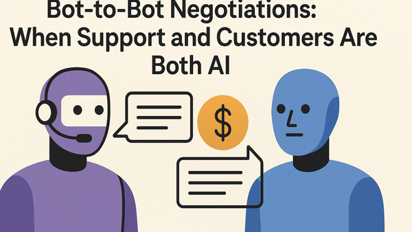 Bot-to-Bot Negotiations: When Support and Customers Are Both AI